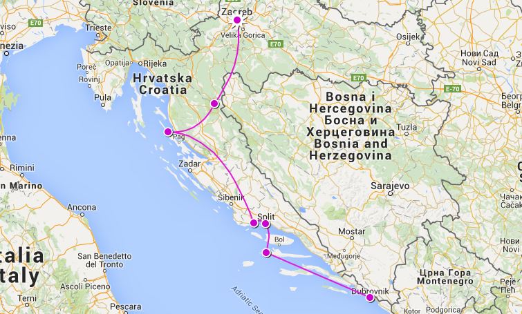 Voyage en Croatie de Zagreb à Dubrovnik - Girltrotter
