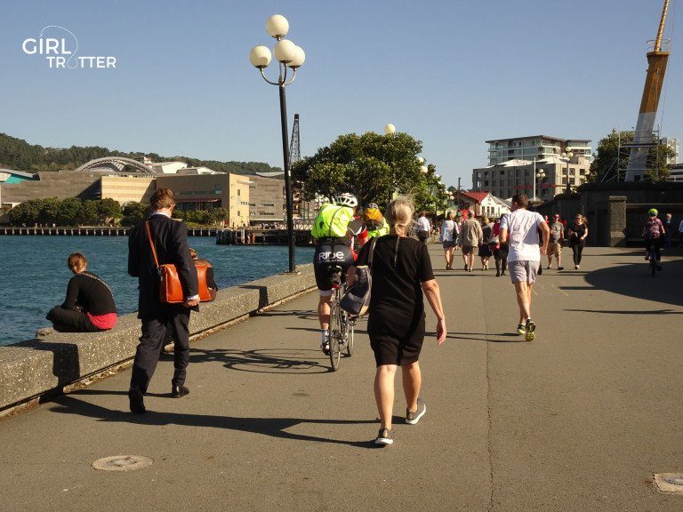 Front de mer à Wellington - Girltrotter