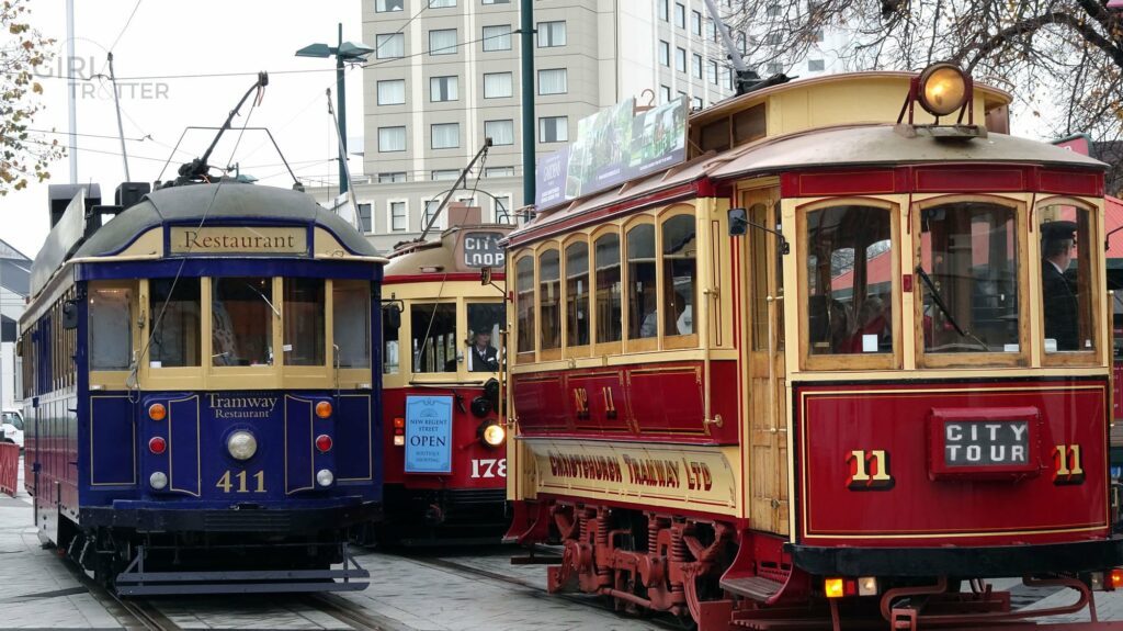 Les tramways de Christchurch - Girltrotter