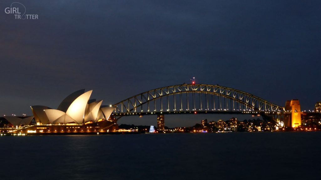 Sydney Opera by night