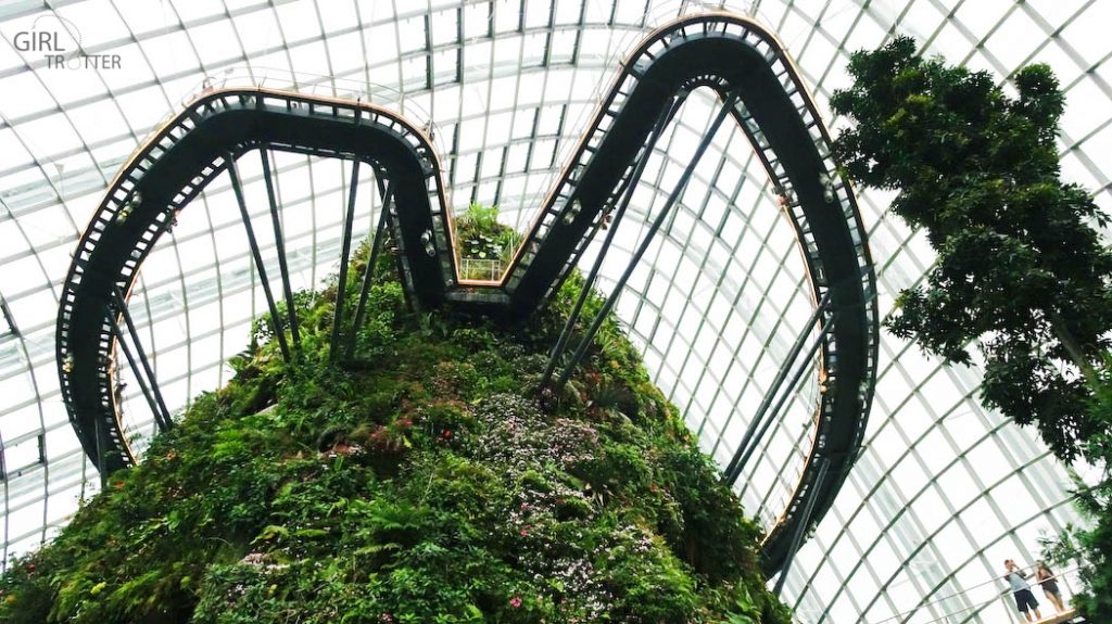 Les passerelles suspendues de The Clouds Forest - Gardens by the Bay - Singapour - Girltrotter
