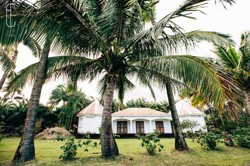case traditionnelle dans le village de Cilaos Réunion