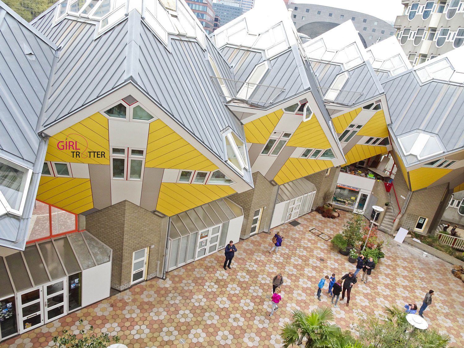 Roadtrip aux pays-bas hollande - Rotterdam cube houses
