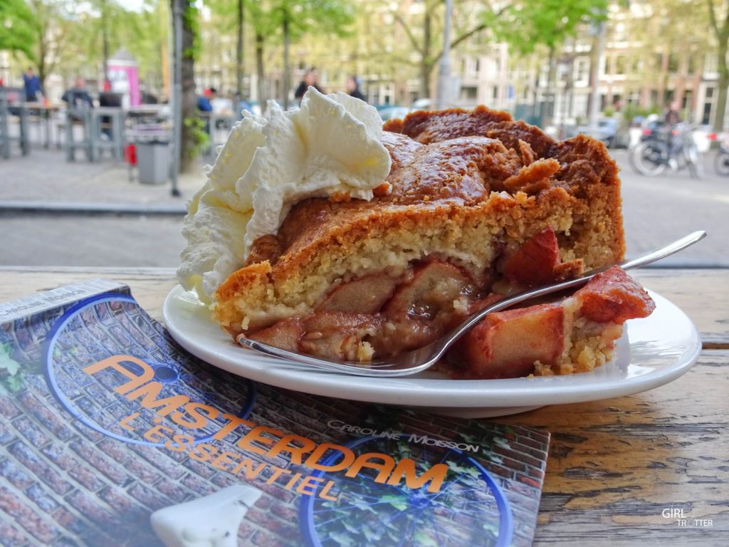 Visiter Amsterdam - appeltaart cafe winkel 43