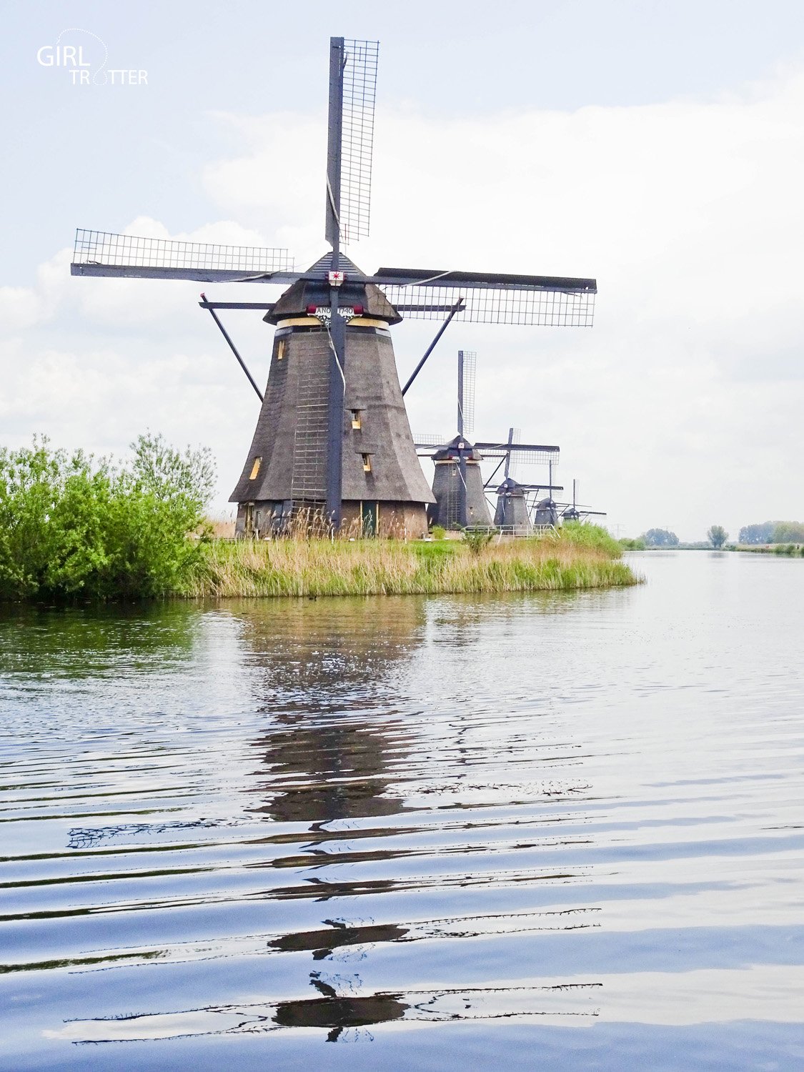 les moulins à vent de Kinderdijk aux pays-bas hollande - Girltrotter