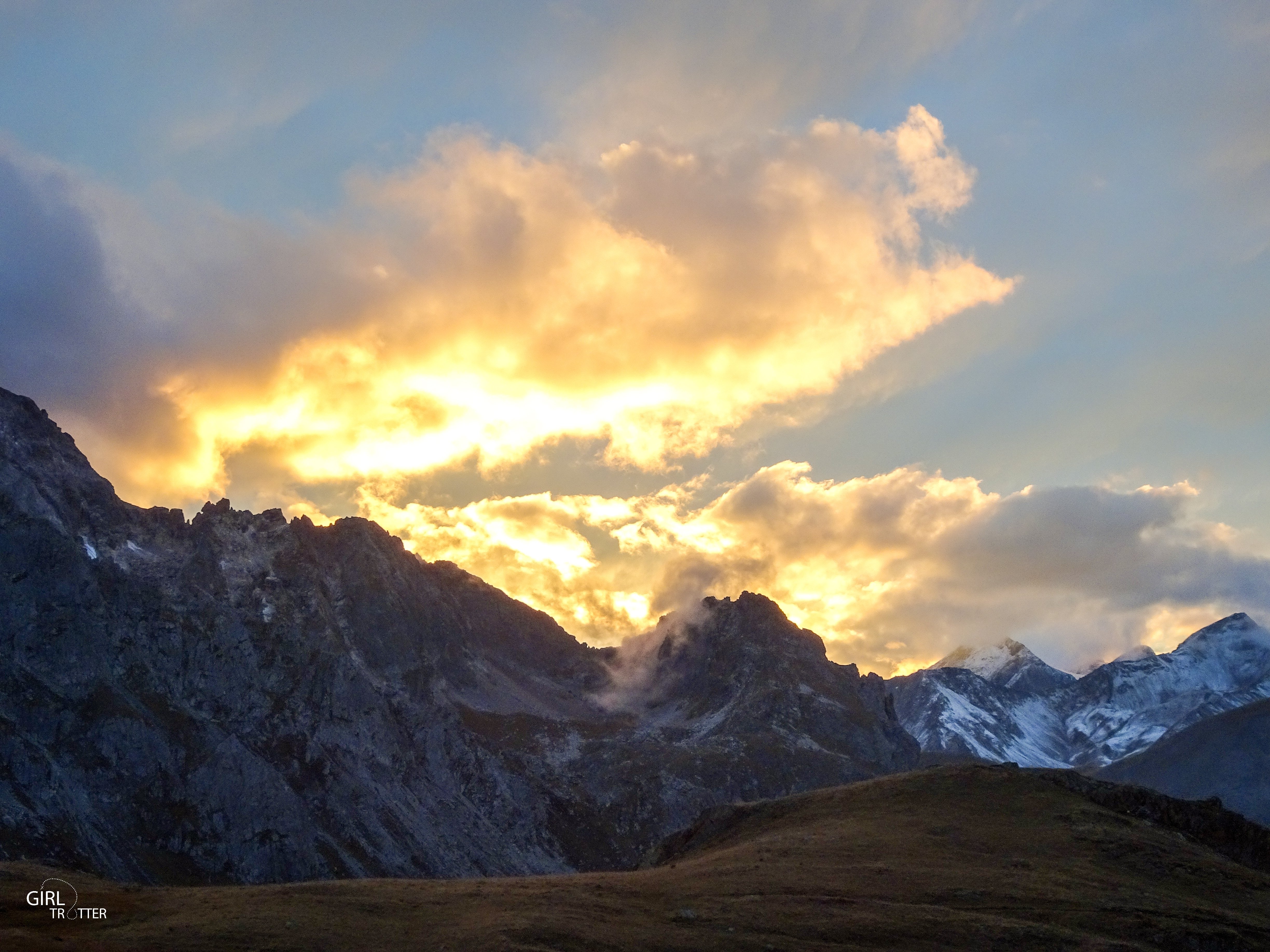 Coucher de soleil - Valloire