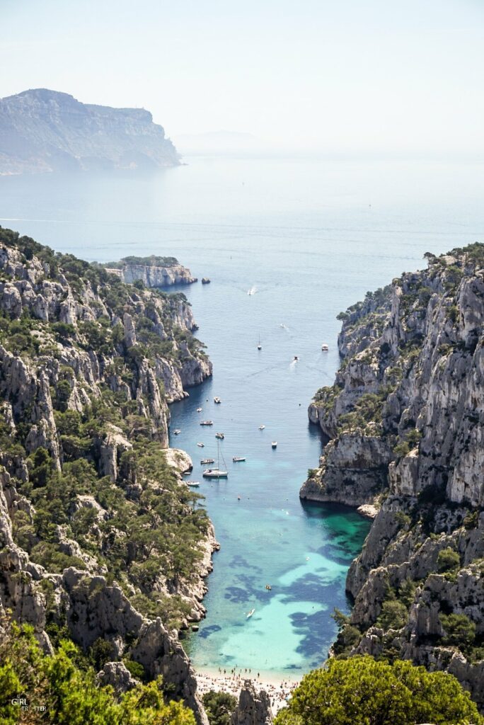 Calanque d'En Vau à Marseille