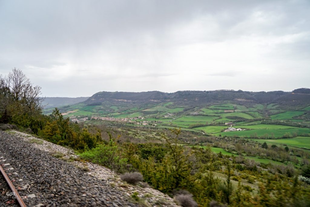 Sur les rails du Larzac en Aveyron