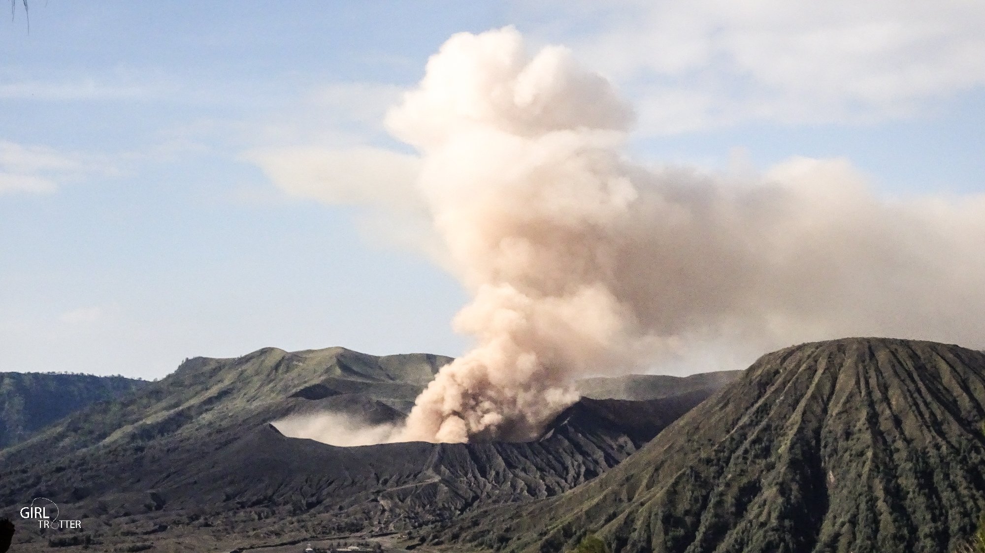 Le Volcan Bromo sur l'île de Java en Indonésie