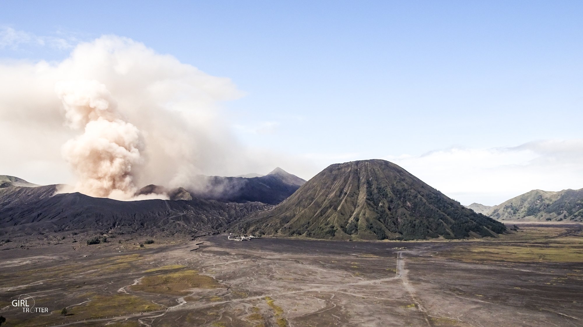 Le Volcan Bromo sur l'île de Java en Indonésie