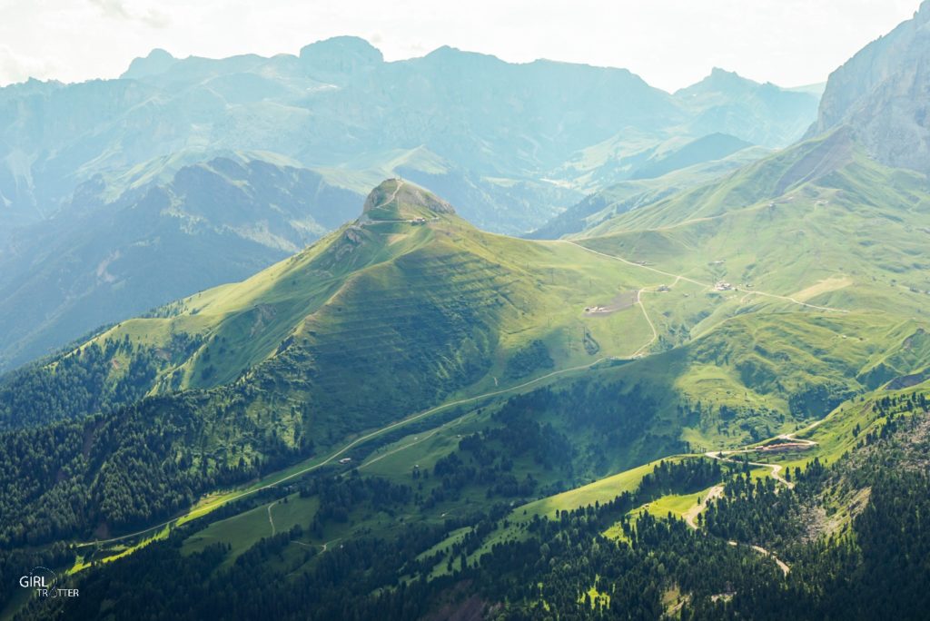 Pass Pordoi Dolomites