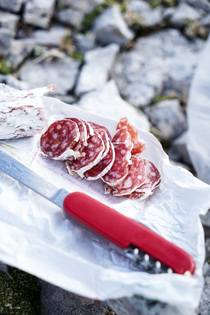 Spécialité charcuterie Dolomites