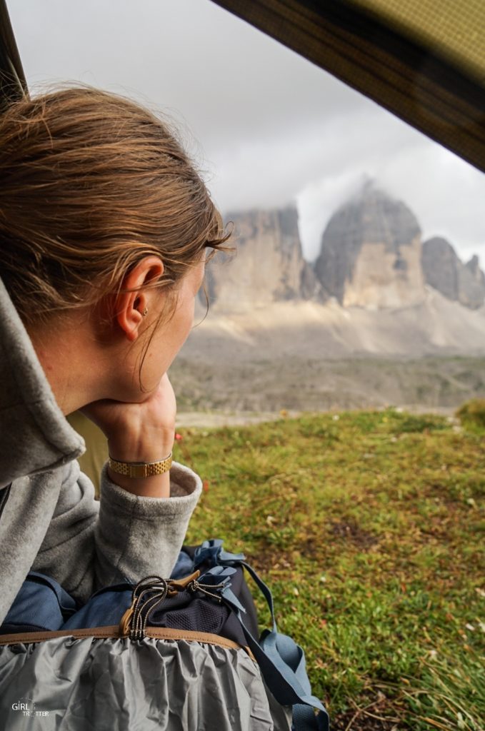 Bivouac et camping au Tre Cime Di Lavaredo dans les Dolomites