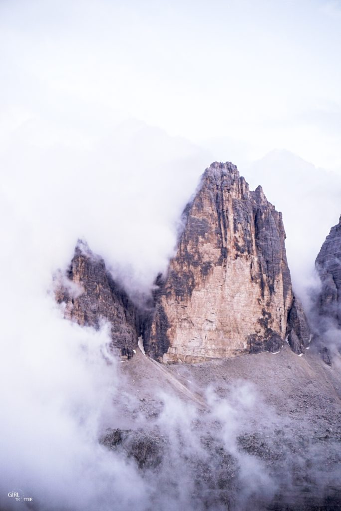 Randonnée dans le massif des Tre Cime Di Lavaredo dans les Dolomites