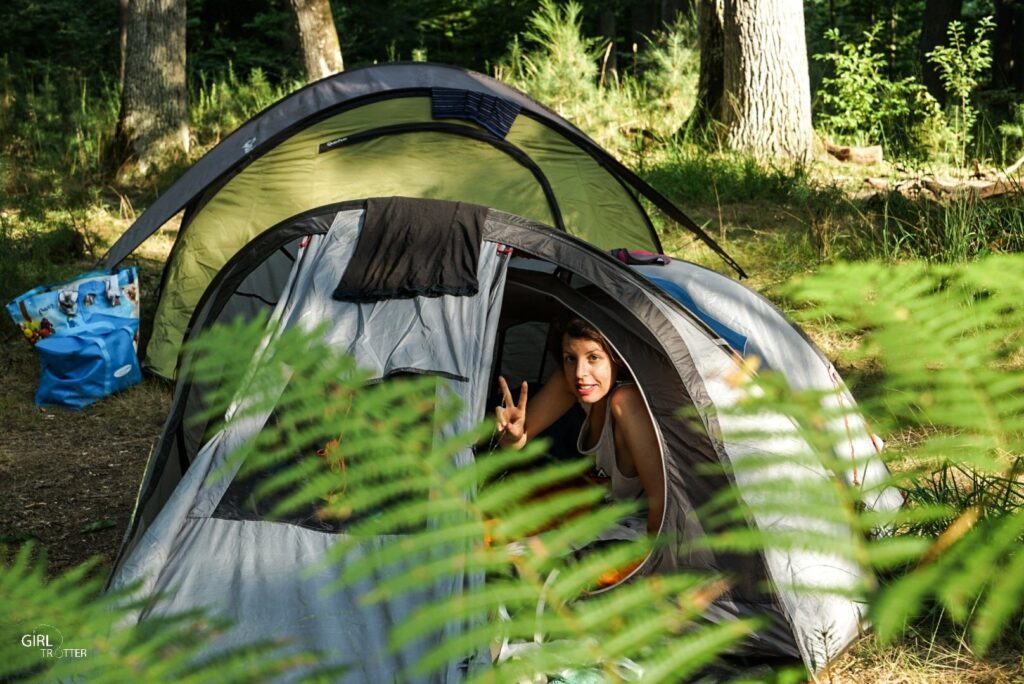 Camping et bivouac en foret de fontainebleau