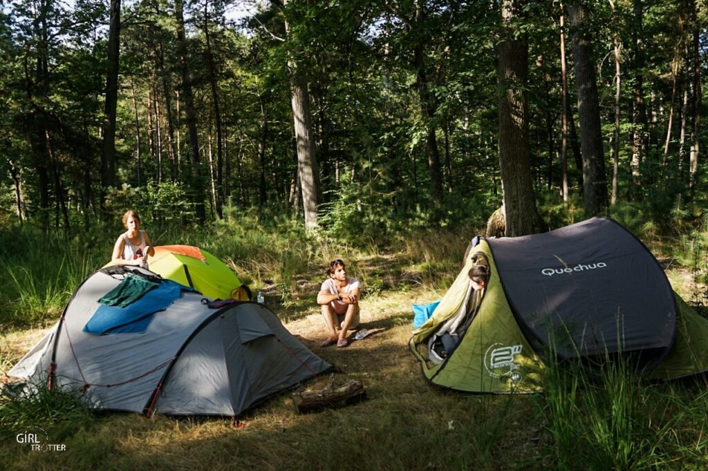 Camping et bivouac en foret de fontainebleau