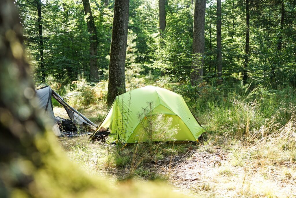 Camping et bivouac en foret de fontainebleau Girltrotter