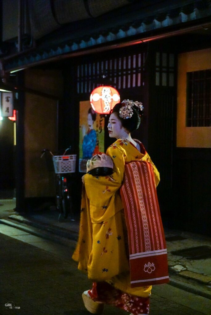 Comment voir une geisha au japon