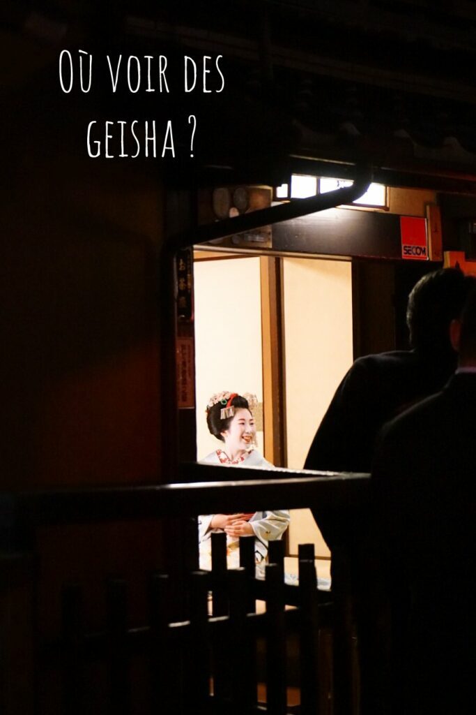Ou voir des geisha