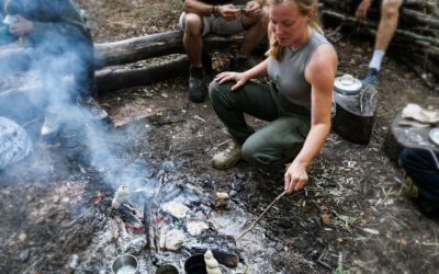 Stage de survie et apprentissage du bushcraft grâce à Cap Adrénaline