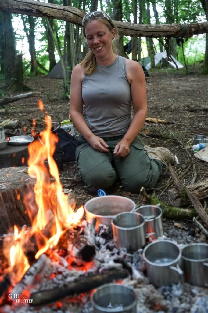 Bivouac en stage de survie avec Cap Adrenaline