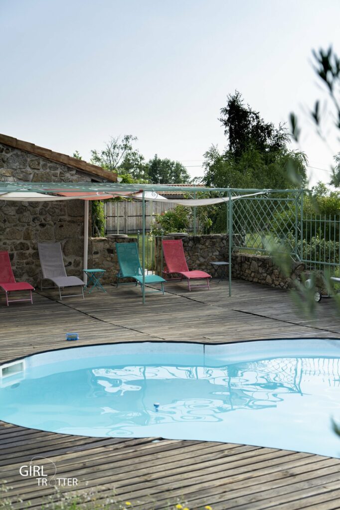 Gite Saint Claude Pod hebergement piscine Weekend Loire Parc naturel regional du Pilat Girltrotter