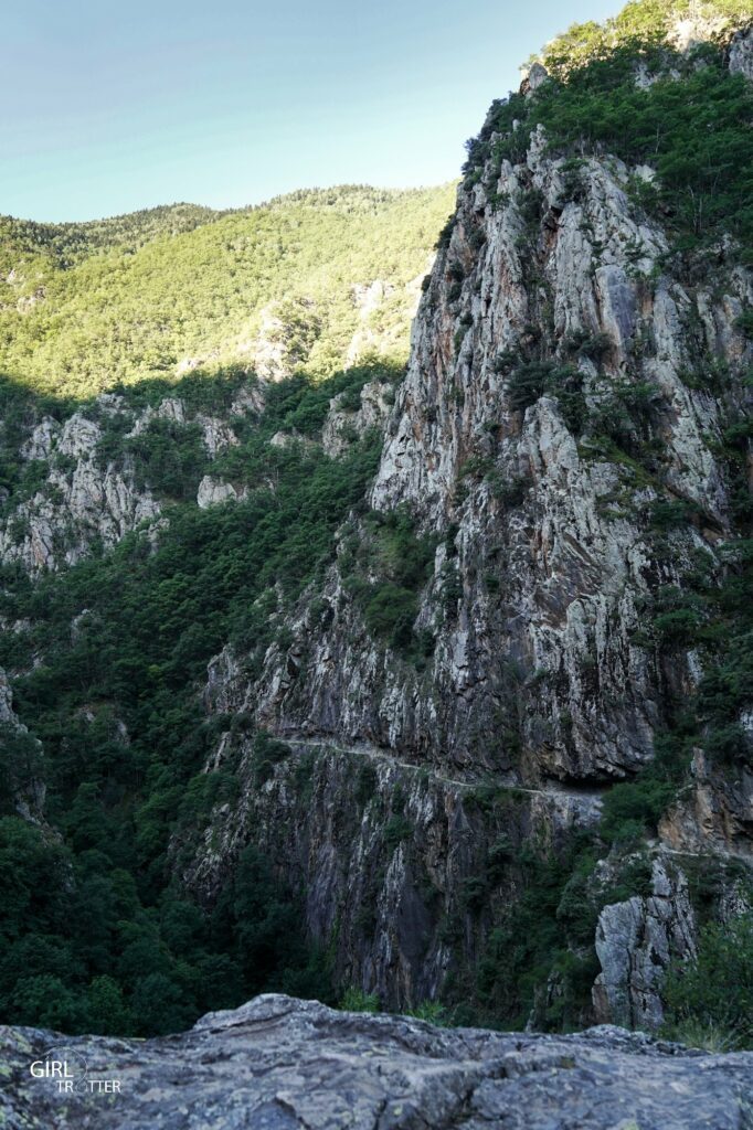 Corniche des Gorges de la Carança