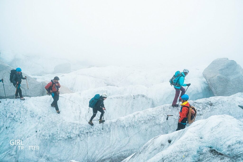 Alpinisme Glacier de Chamonix Savoie Girltrotter 02