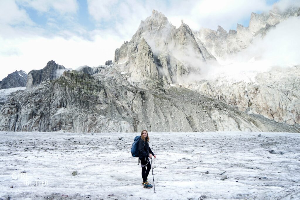 Expedition sur la mer de glace - alpinisme