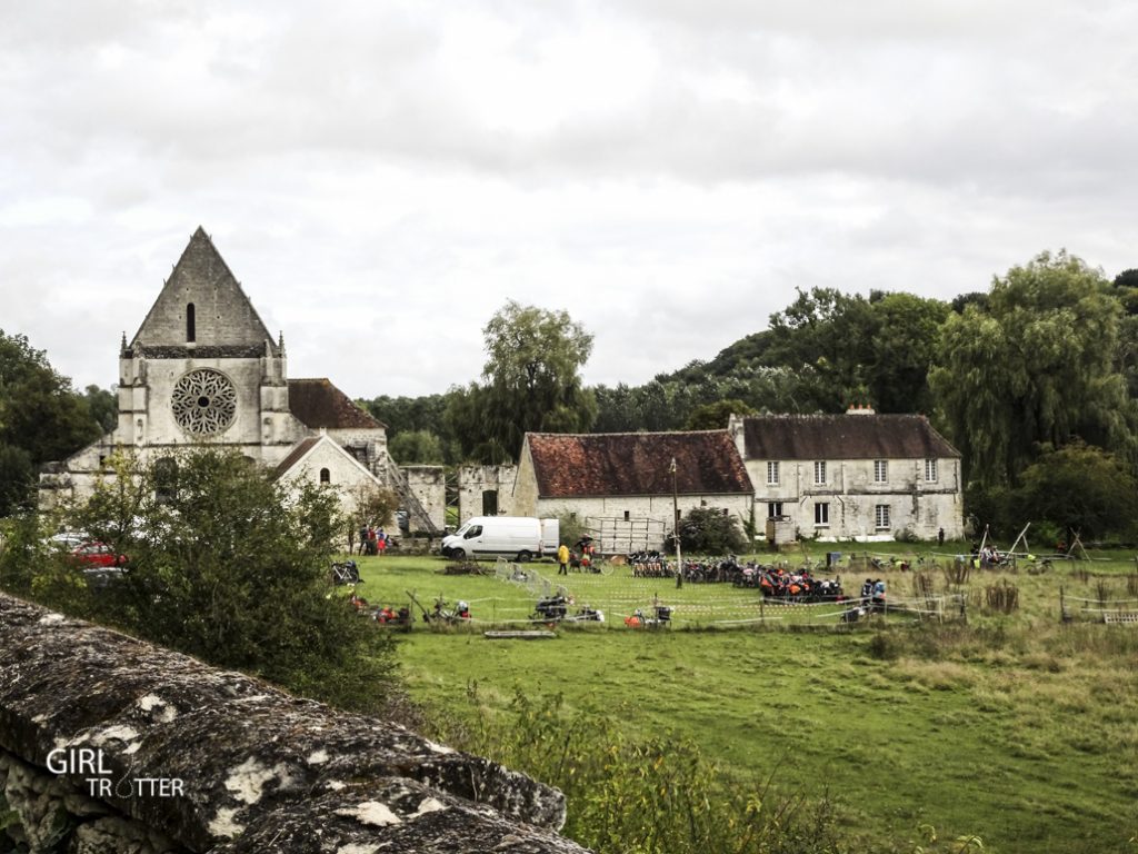 Le Mad Jacques vélo en Picardie - Abbaye de Lieu-Restauré