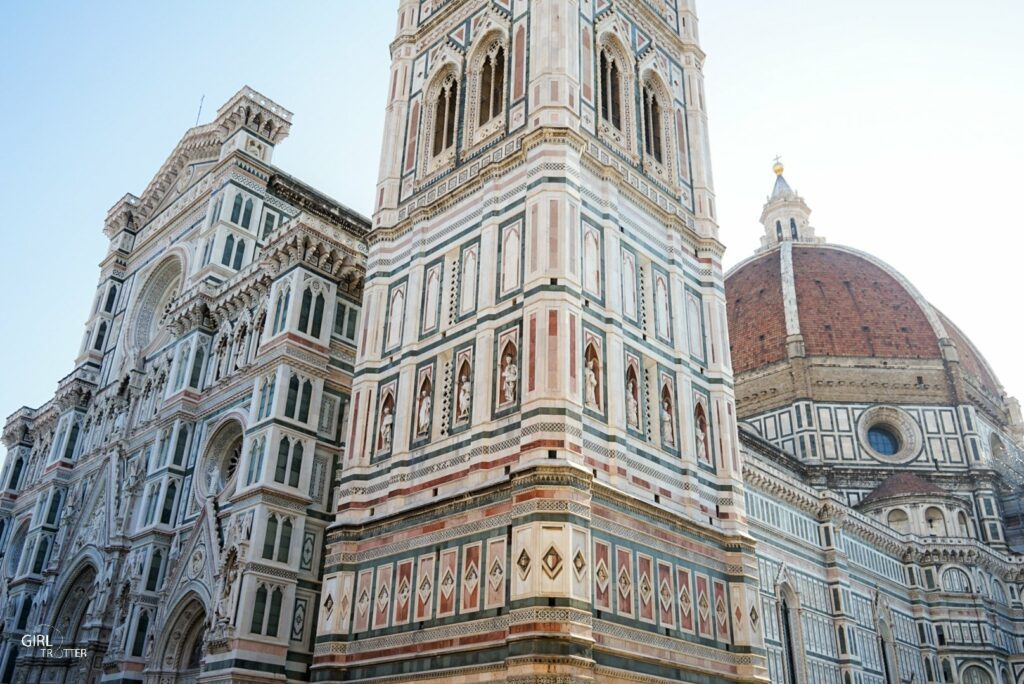 Cathédrale campanile et coupole Florence - Toscane Italie