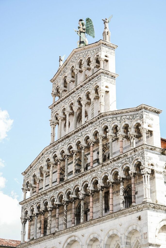 Lucca église San Michele in Foro Lucques Italie