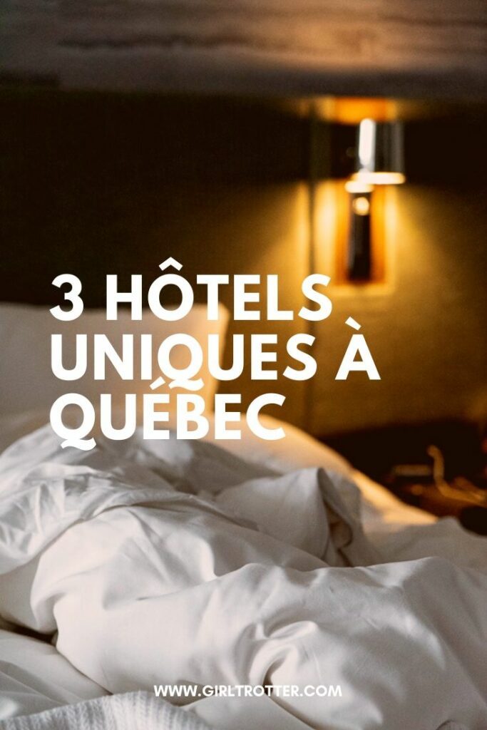 Trois hôtels de charme où dormir autour de la ville de Québec