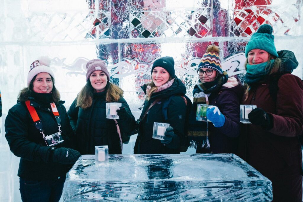 Bar de l'Hotel de glace de Québec