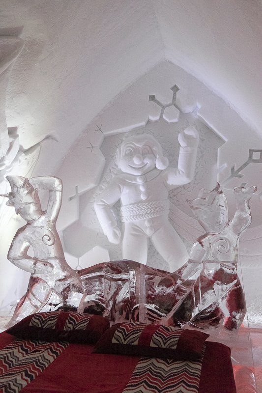 Hébergement insolite à l'Hôtel de glace de Québec