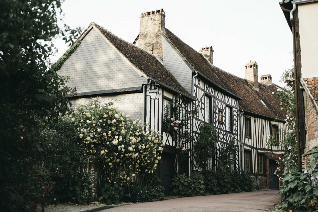 Gerberoy plus beaux villages de France en Picardie, Oise, Hauts-de-France