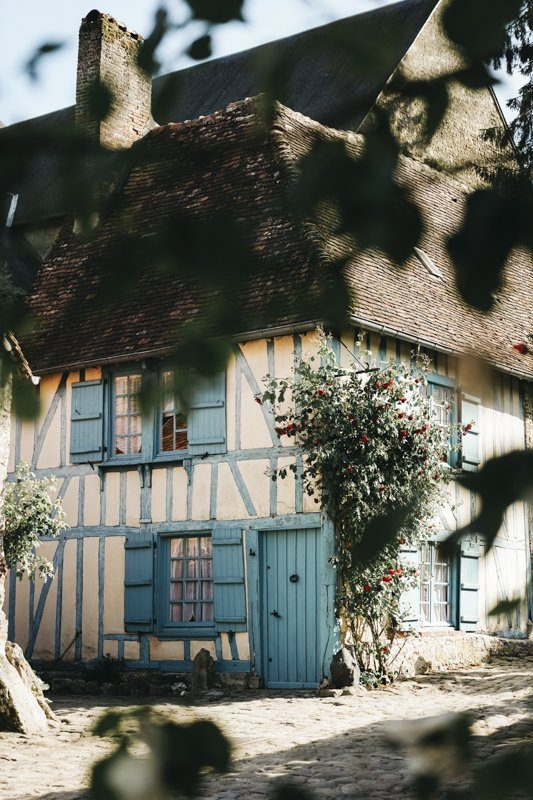 La Maison bleue de Gerberoy