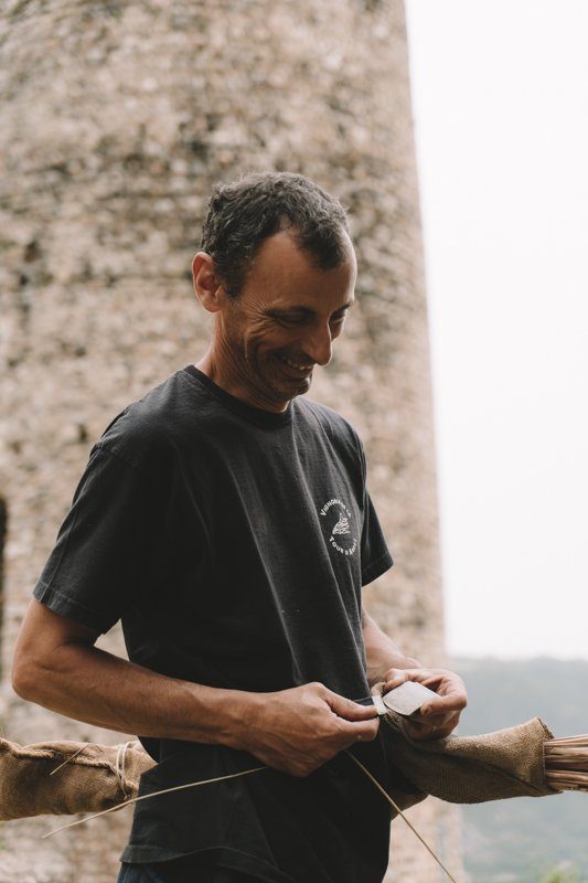 Dégustation de vins Saint Joseph avec Pascale Jamet à Arras-sur-Rhône en Ardèche