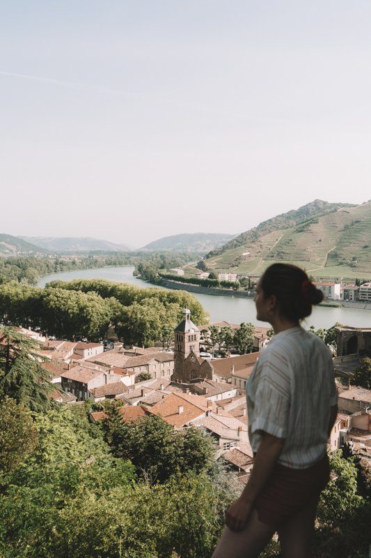 Sentier des tours Tournon sur Rhone Ardèche