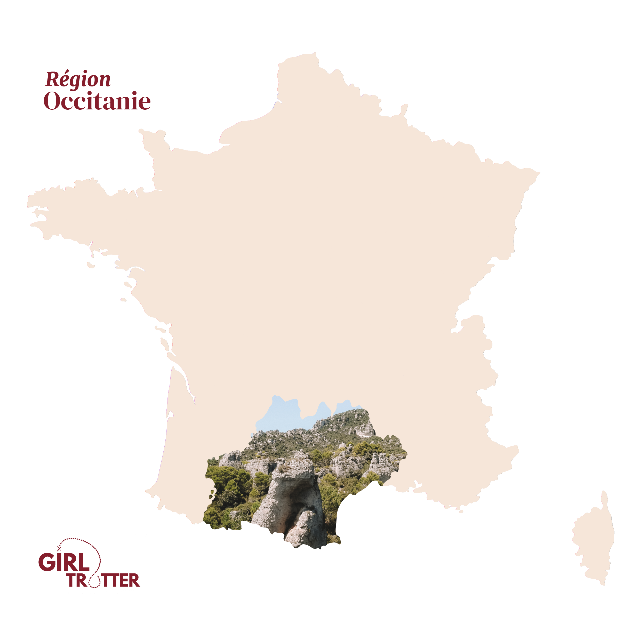 carte région occitanie