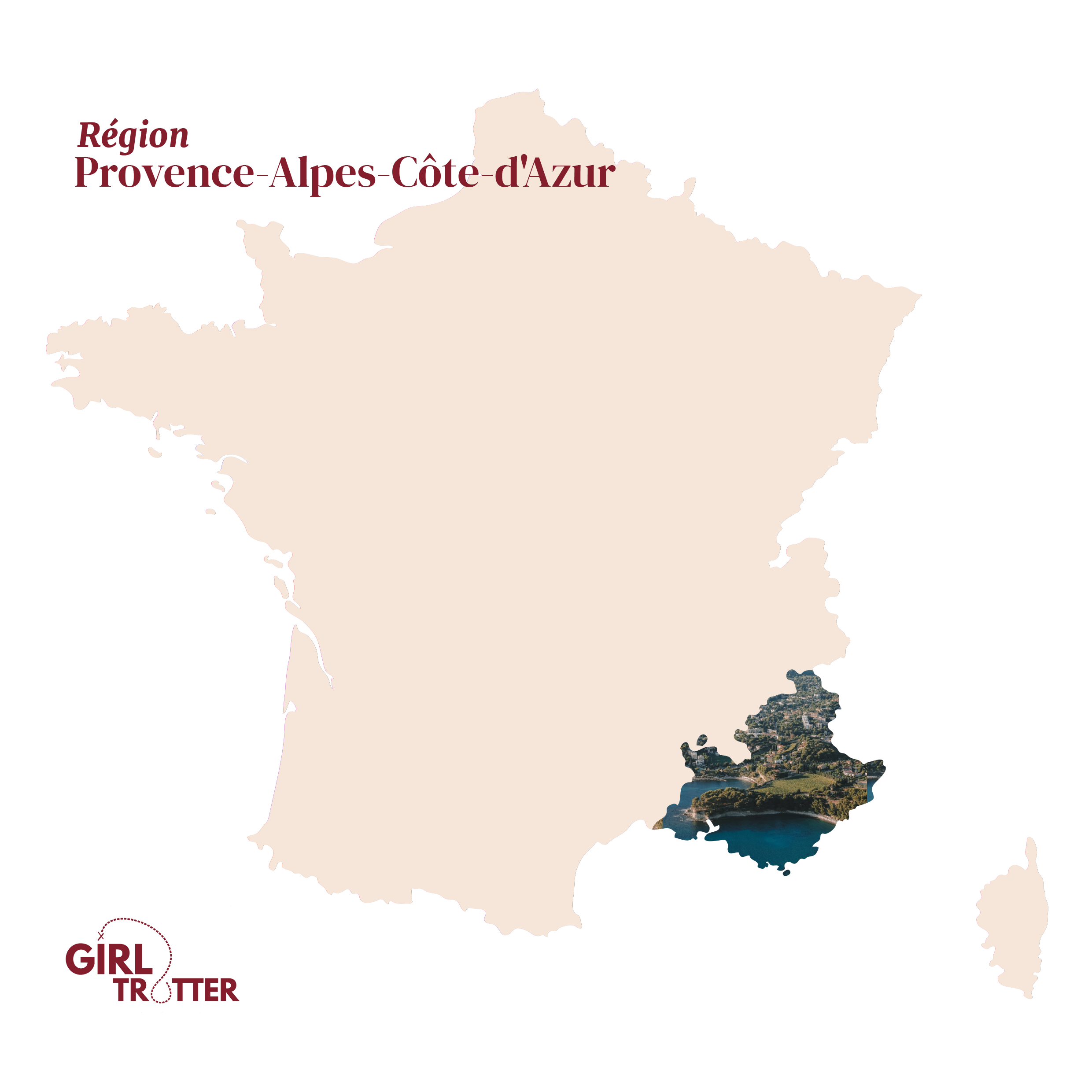 carte région provence alpes cote d'azur blog voyage girltrotter beige rouge cassie carte région provence alpes cote d'azur